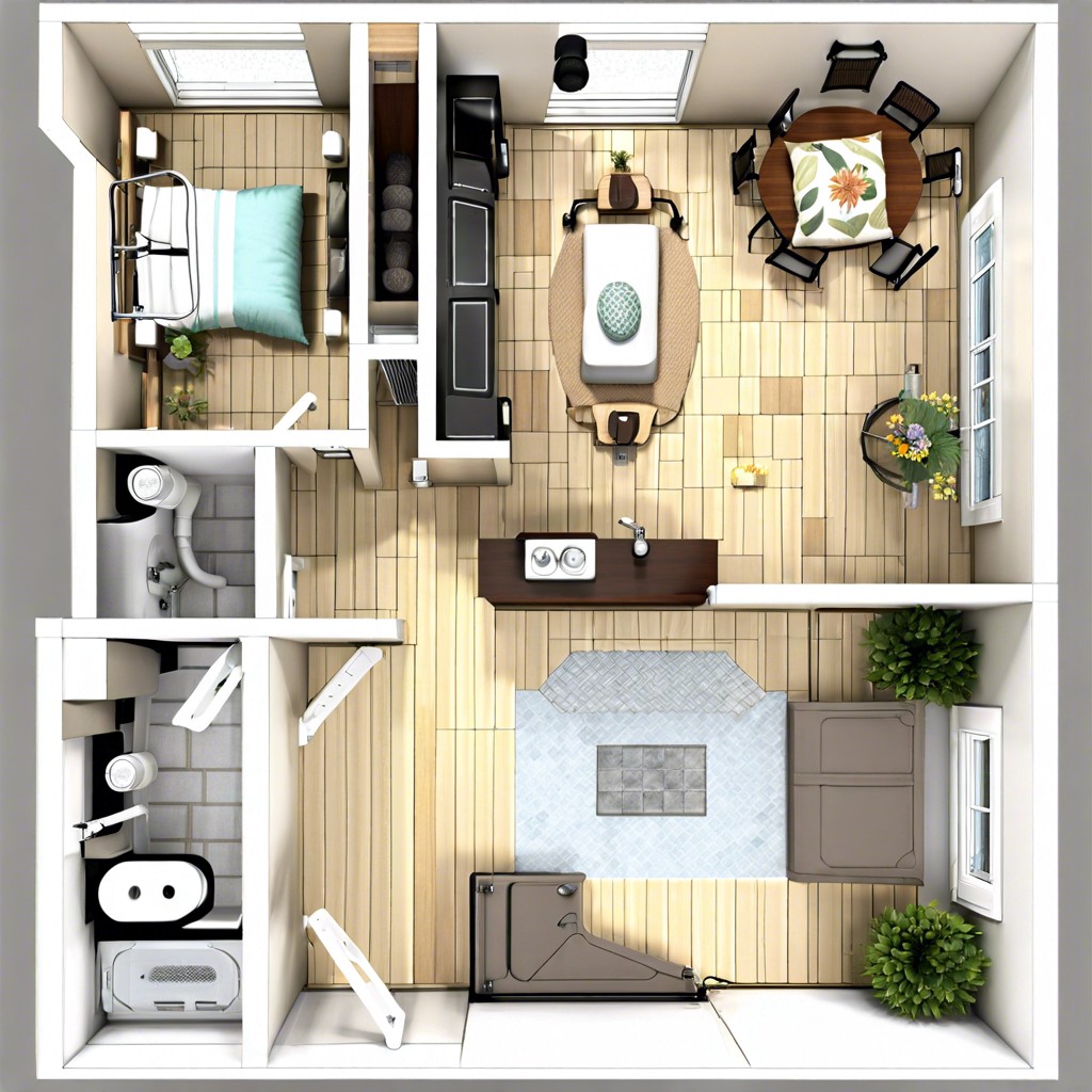 wheelchair accessible adu mobility focused layout