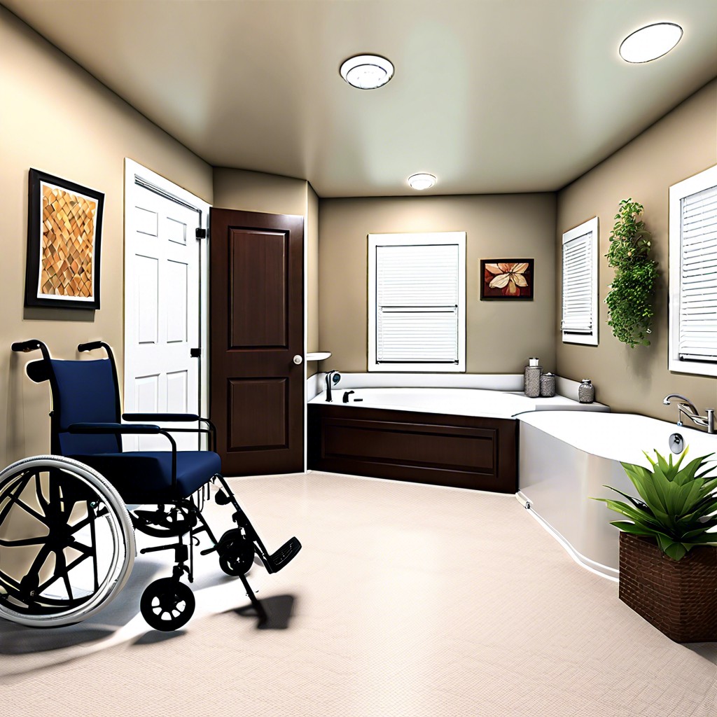 wheelchair accessible granny suite