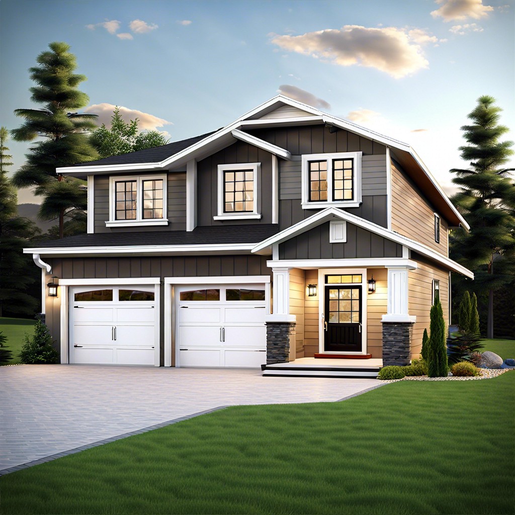 a 1500 sq ft house design with a 2 car garage offers a cozy and practical living space with ample