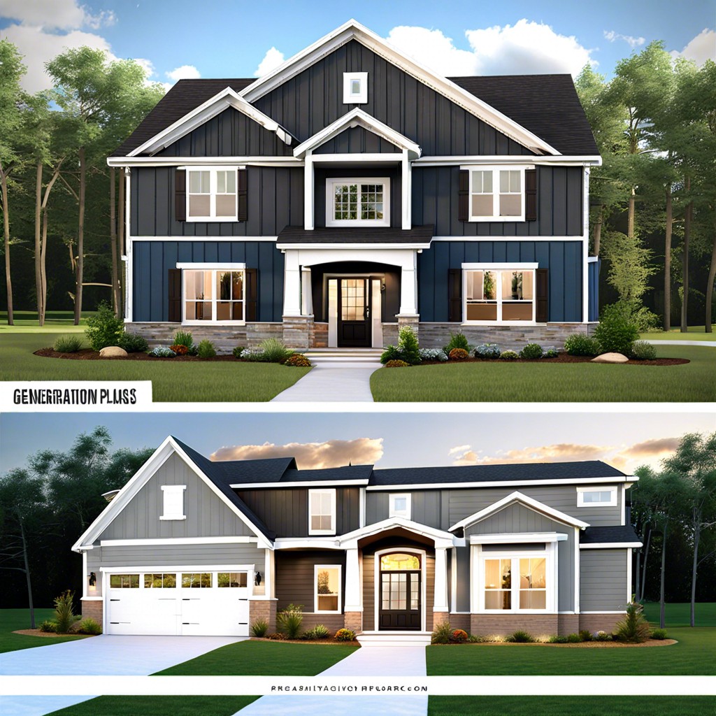 a 3 family house multi generational home plan is designed to accommodate three separate family units