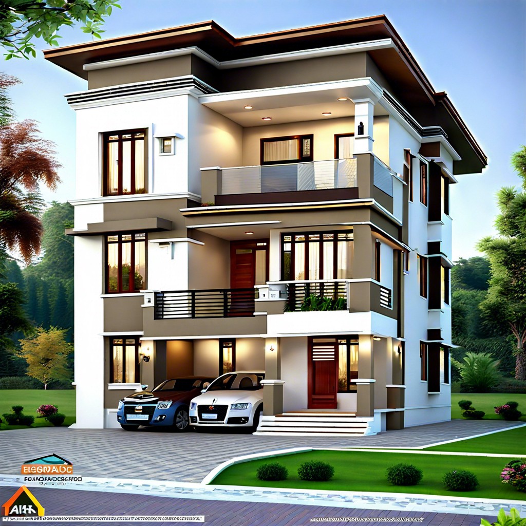 a 4 bedroom 2500 sq ft house design is a spacious and functional floor plan that comfortably