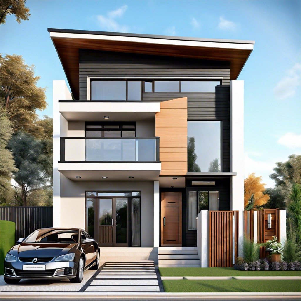 a house design with a view to the front is a home layout that prioritizes clear scenic views from