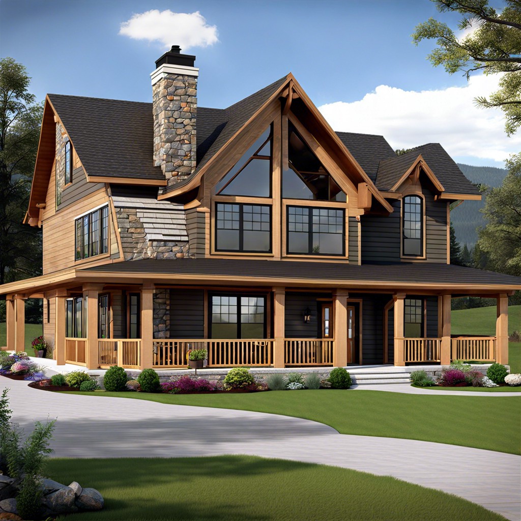 a ranch house design with an in law suite features a single story layout that includes a separate
