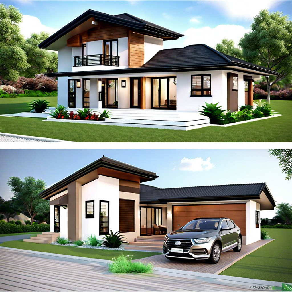 a single story 3 bedroom house design features a practical and comfortable layout all on one level