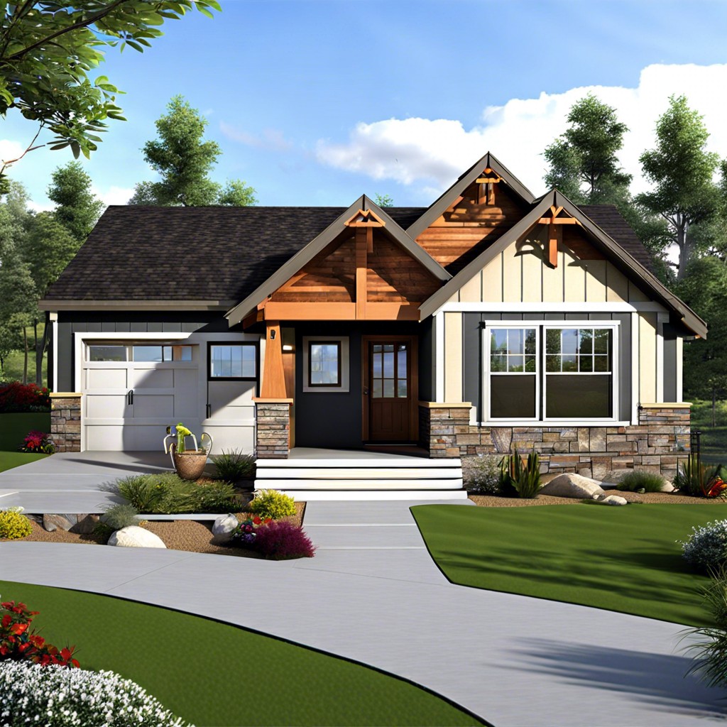 a single story home with three bedrooms and two bathrooms perfect for convenience and comfort