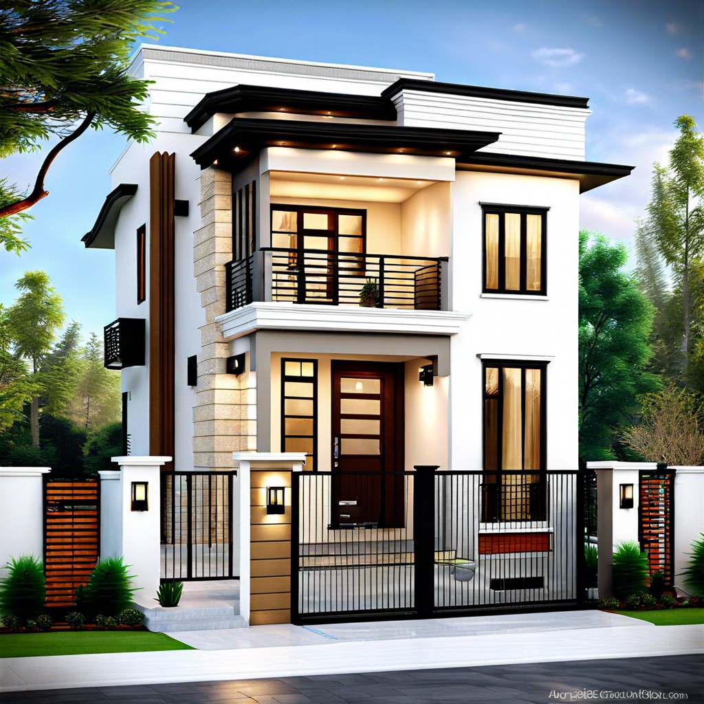 a spacious and modern 3500 sq ft two story house designed for comfort luxury and practicality is