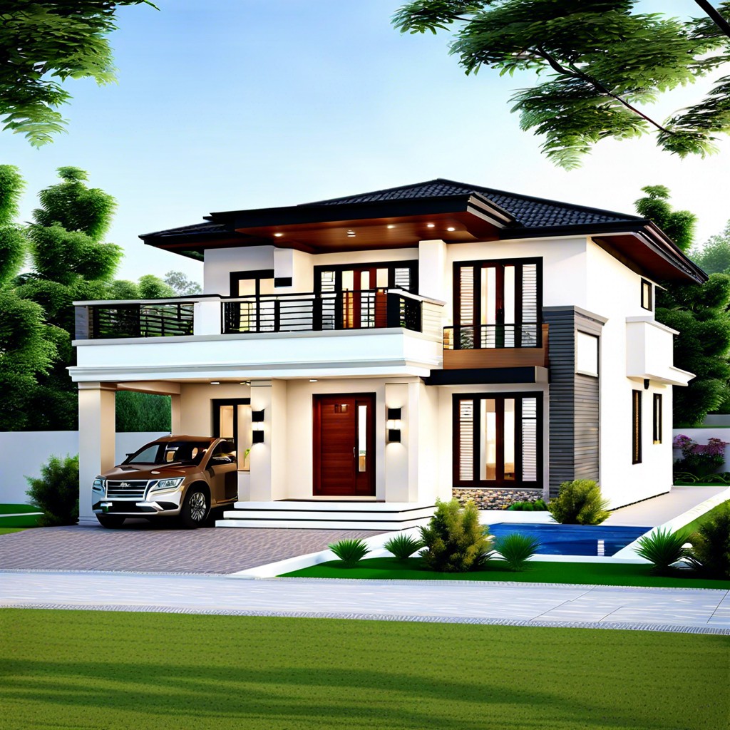 a well balanced single story 2200 sq ft house design that optimizes space for comfort
