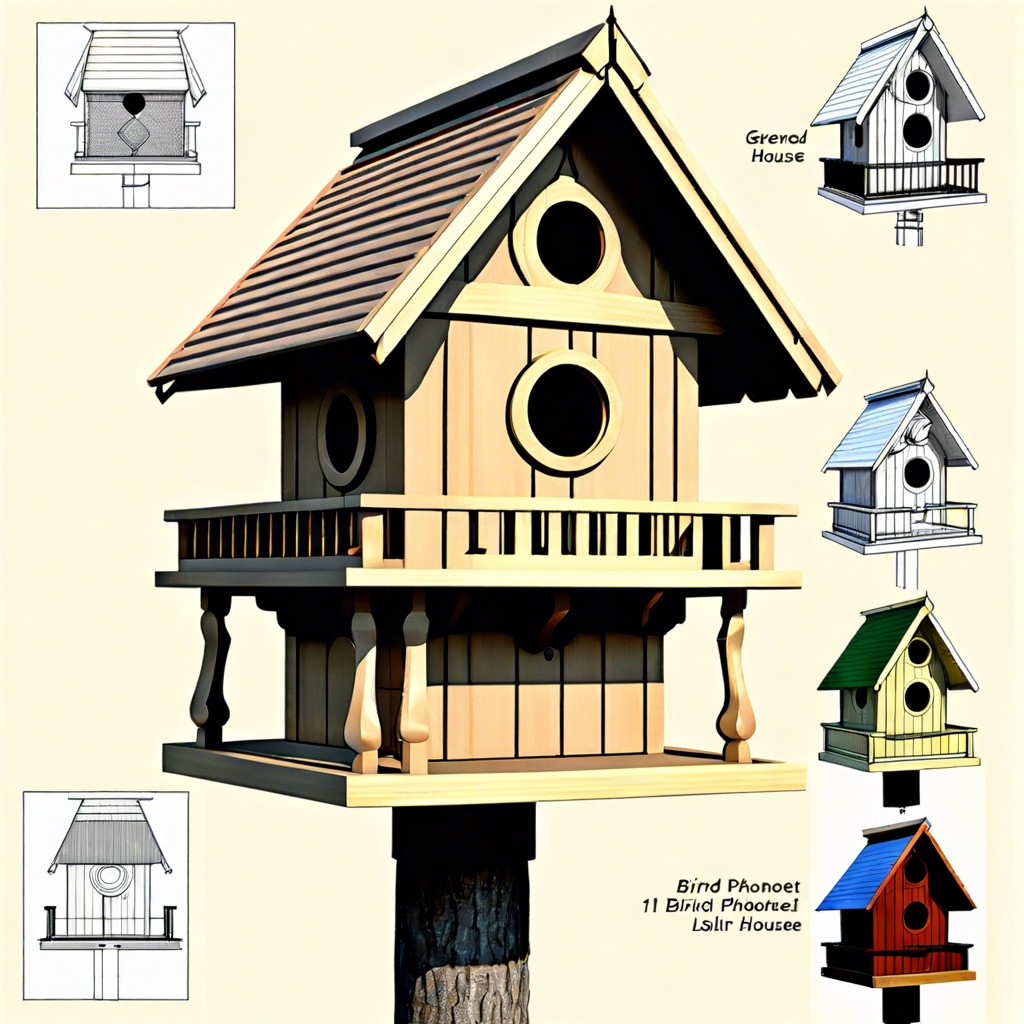 acorn shaped birdhouse