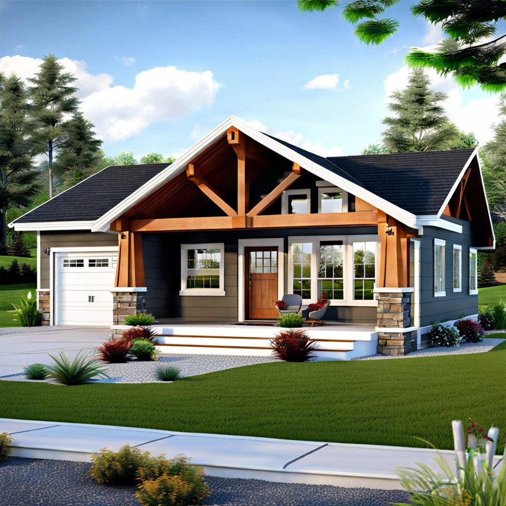 an open concept 2000 sq ft ranch house design is a spacious single level home layout that