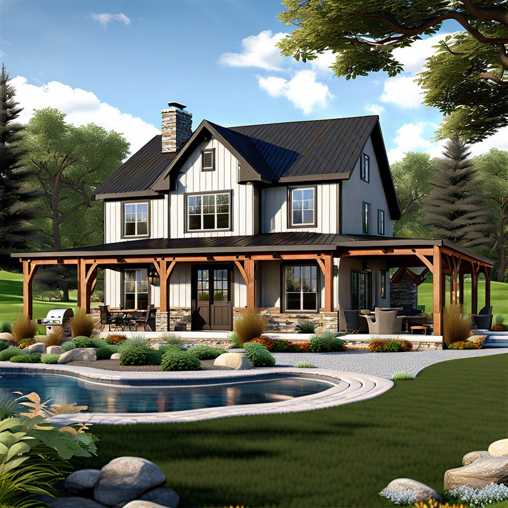 discover charming and innovative farmhouse plans that blend classic comfort with modern flair