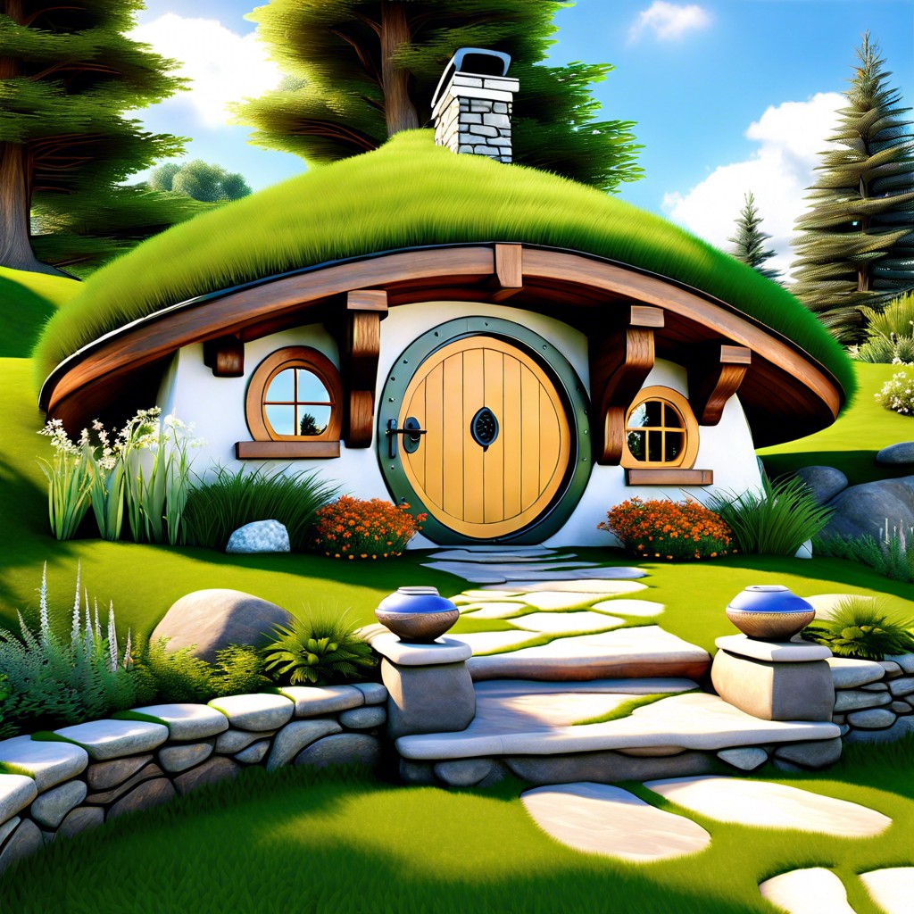 discover the adventure of creating your very own cozy earth sheltered hobbit house inspired by