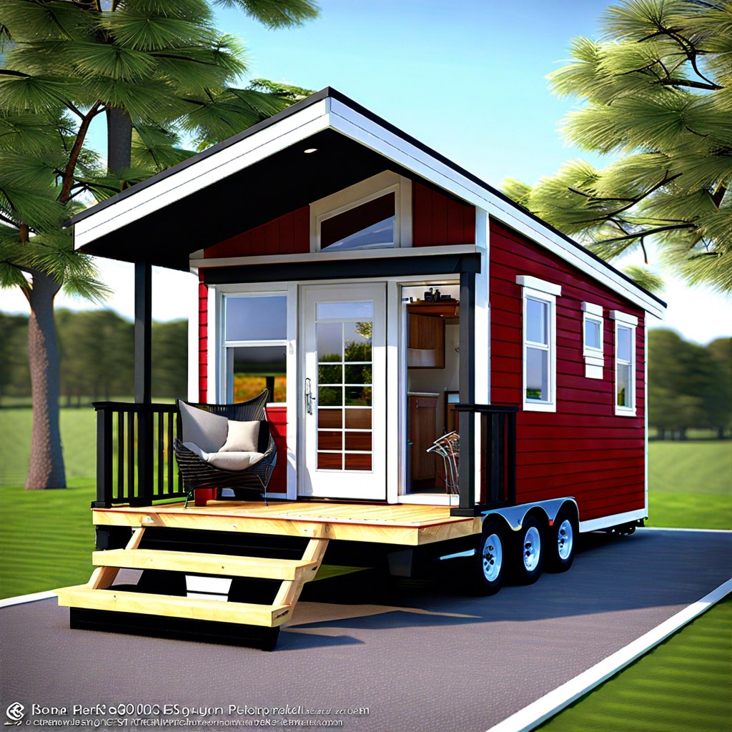 discover the charm and efficiency of a 500 sq ft tiny house design perfectly crafted for minimalist
