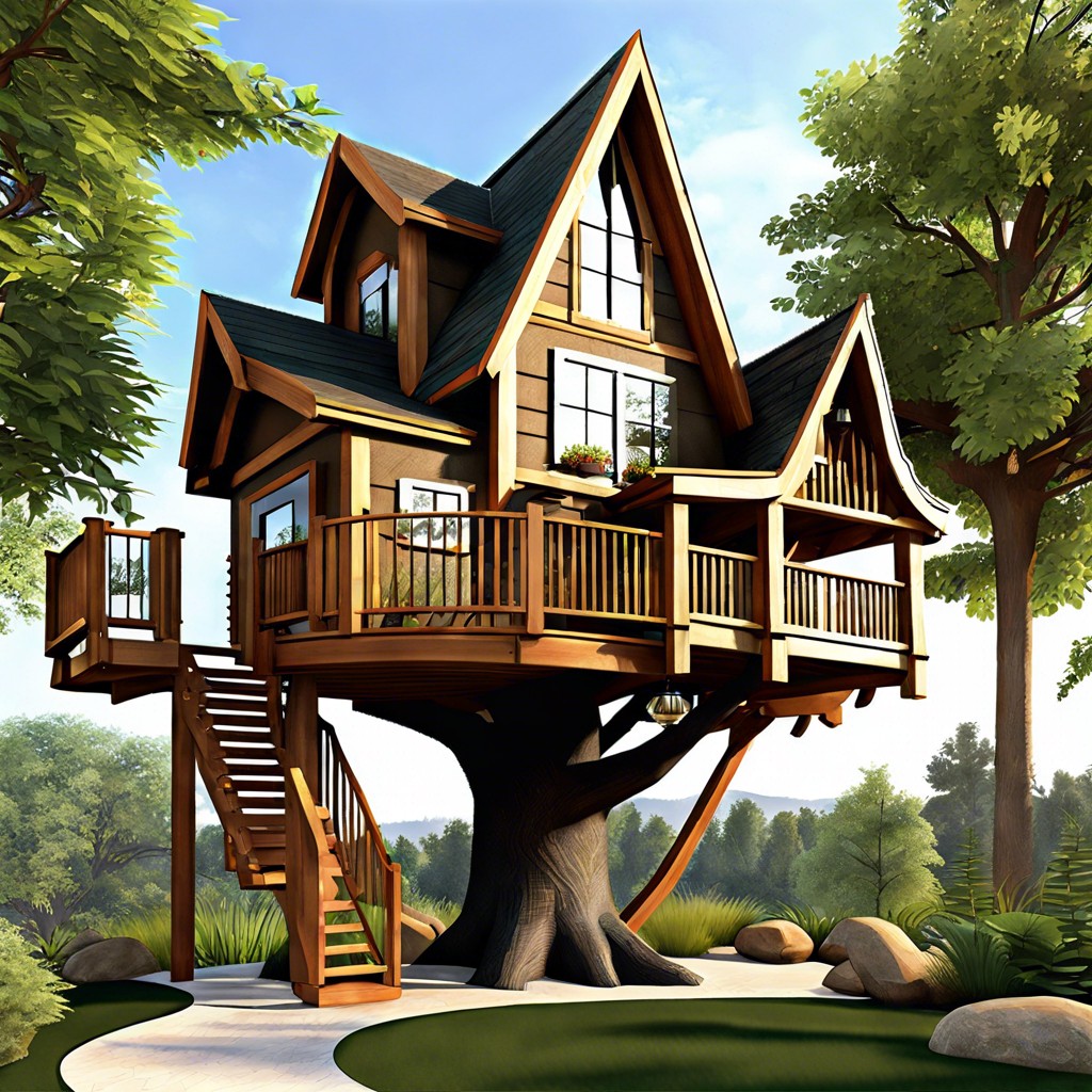 enchanted fairy tree house