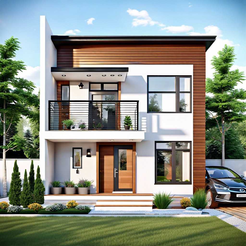 explore the compact efficiency of a 1000 sq ft house design that smartly accommodates three cozy