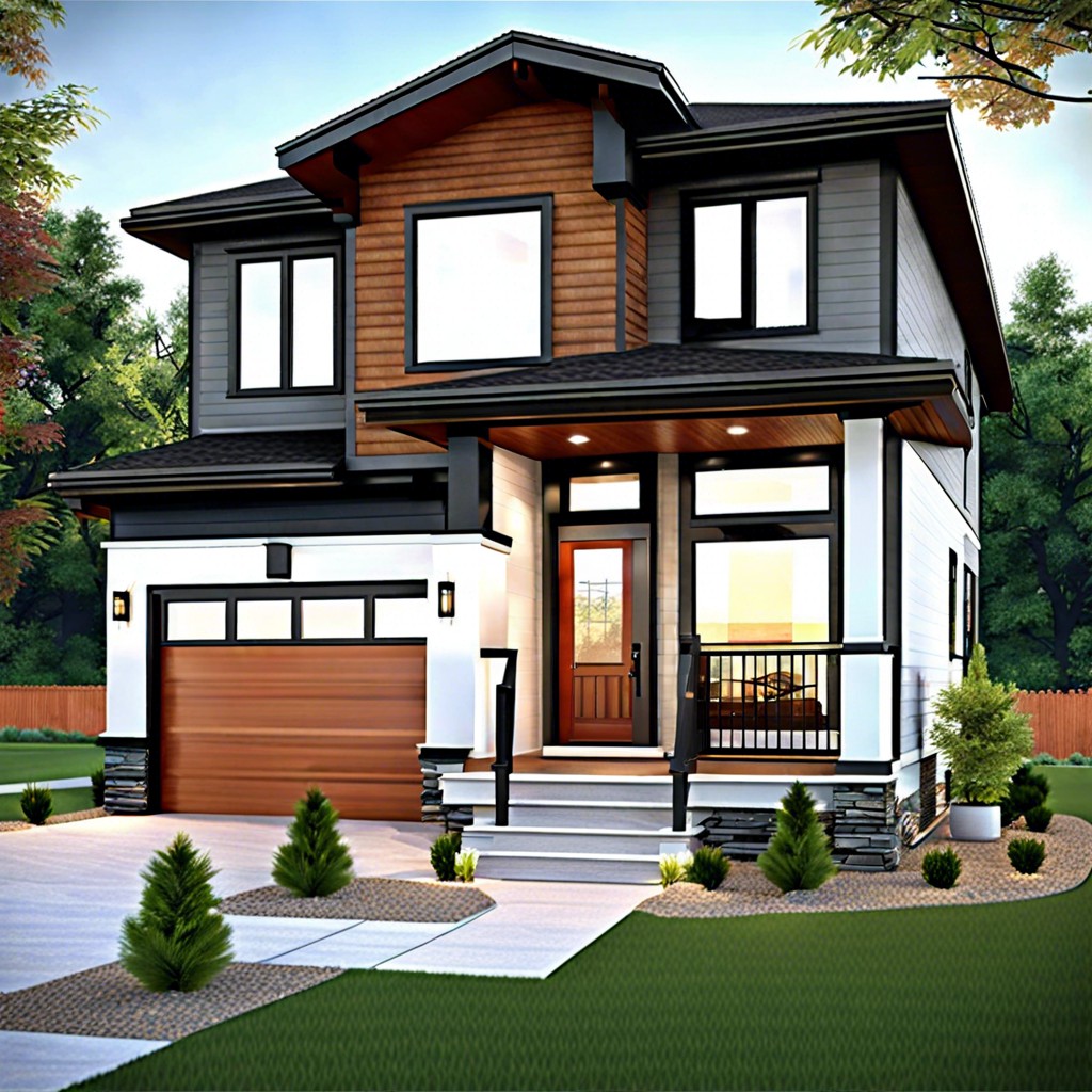 explore the seamless flow of this 1600 sq ft open concept house design where spaces blend together