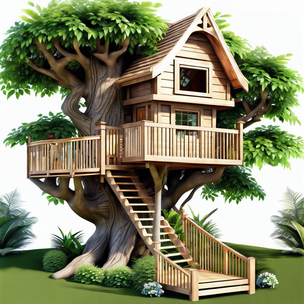 hobbit hole tree house