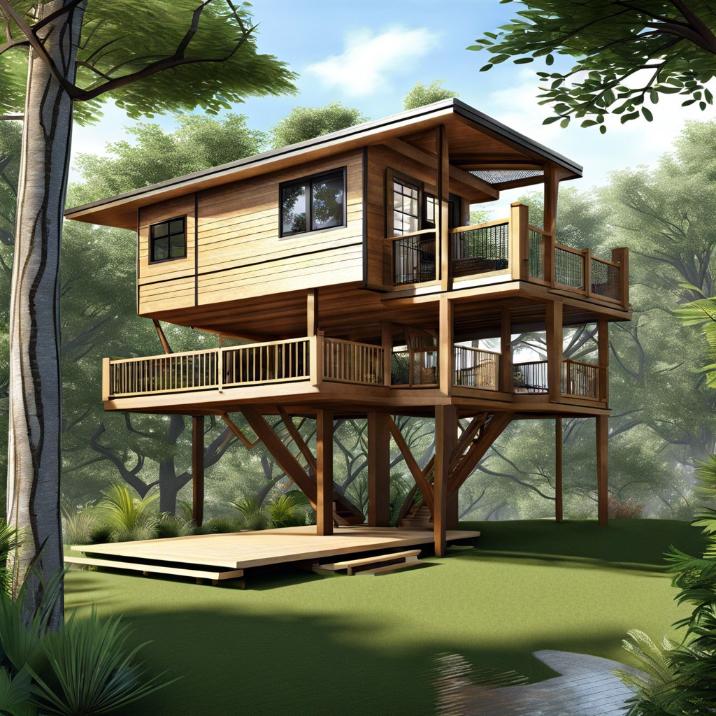 jungle safari tree house