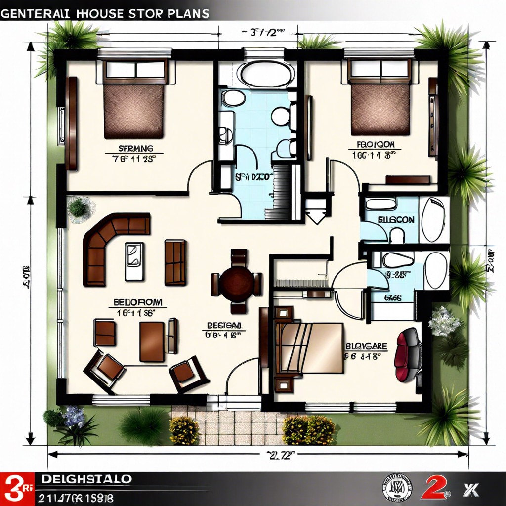 split level design with a sunken family room