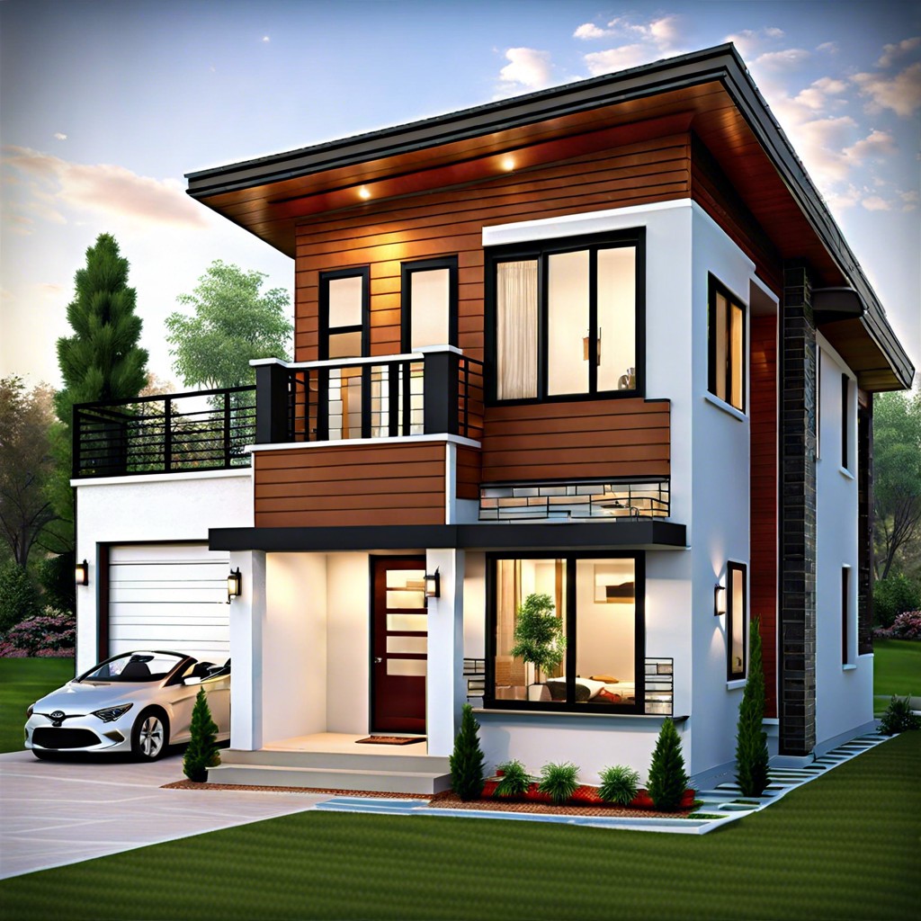 this 1200 sq ft house design features an open floor plan blending kitchen dining and living
