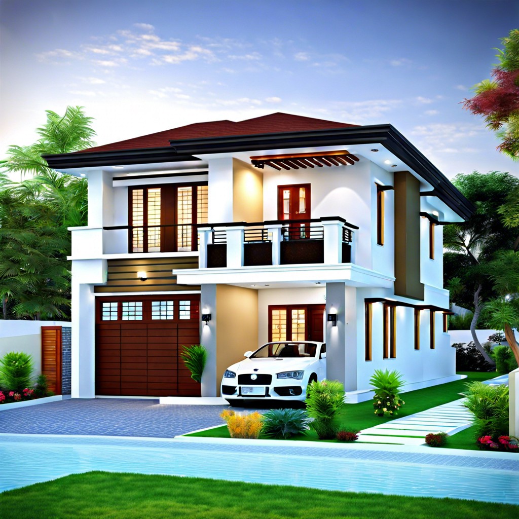 this 1200 sq ft two story house design maximizes space and functionality for comfortable family