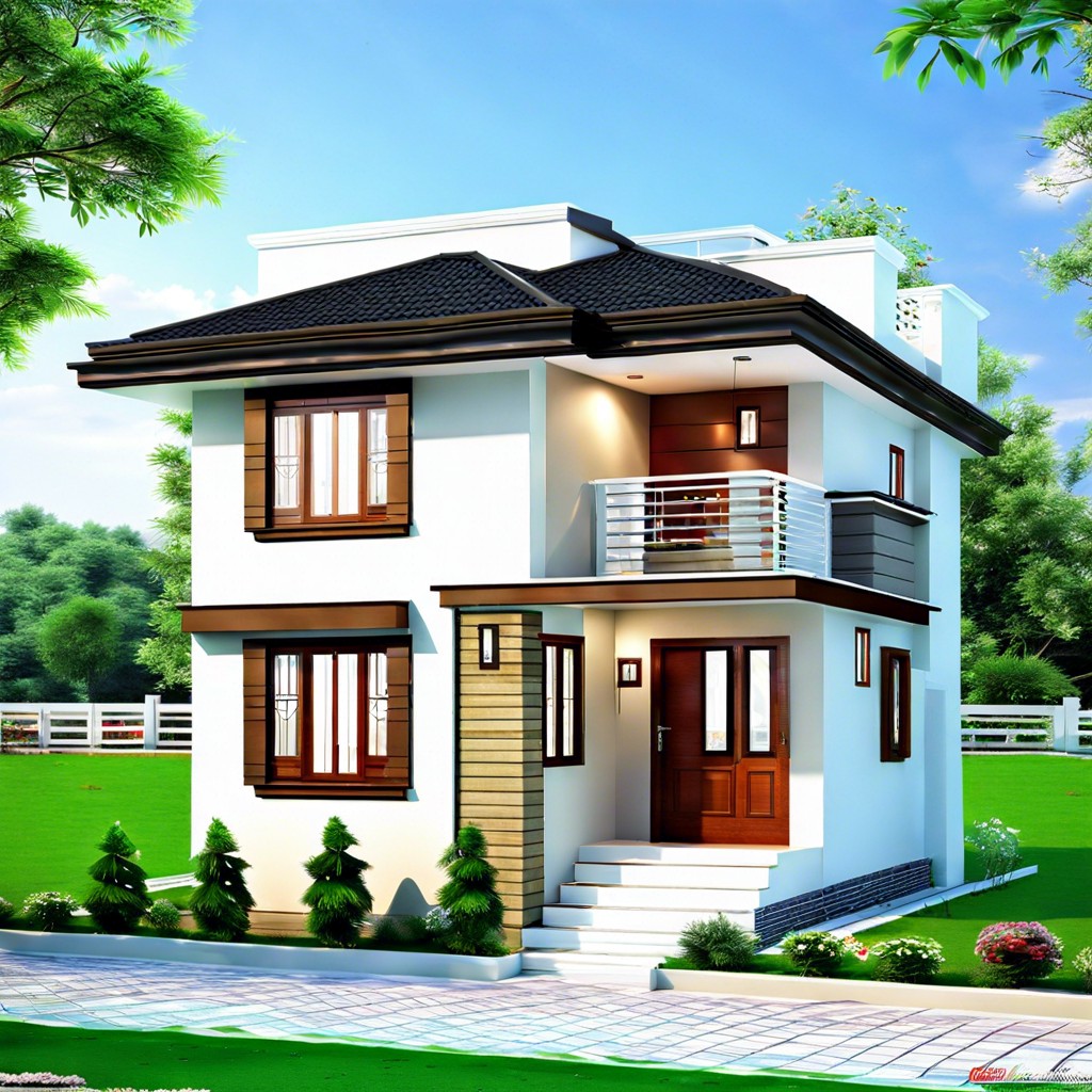 this 600 sq ft house design features a 3d layout with two cozy bedrooms smartly maximizing space
