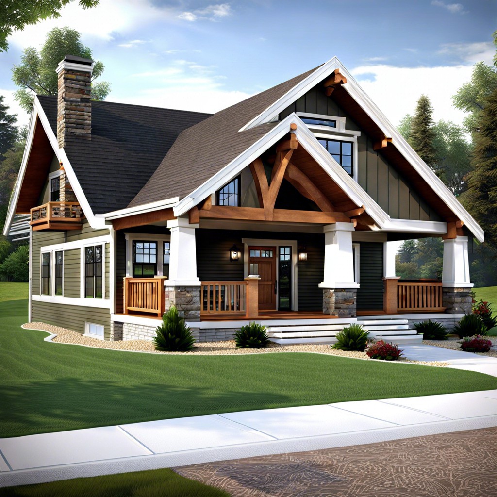 this design maps out a single story 4 bedroom ranch house featuring a basement for additional