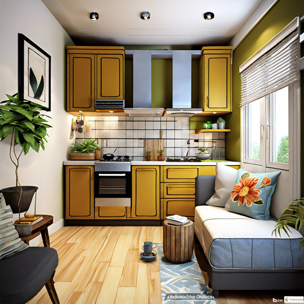 this is a cozy and efficient 600 sq ft house layout featuring two bedrooms ideal for a small family