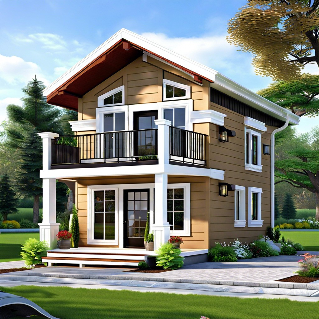this layout design is a cozy small house under 700 square feet perfect for efficient living with