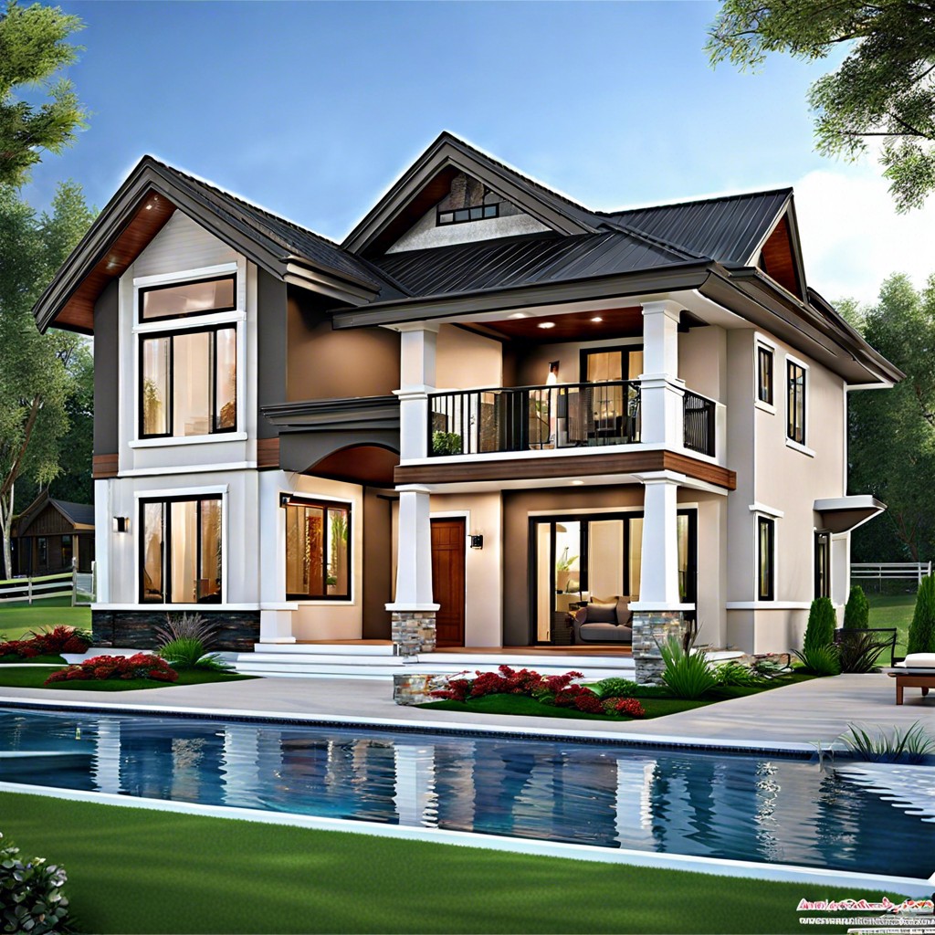this layout features a single story house with two master suites each designed for privacy and