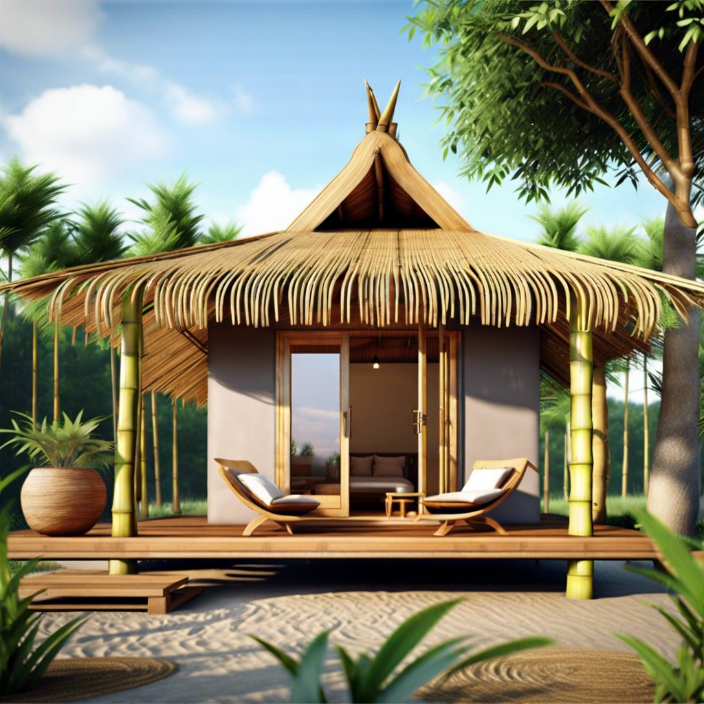 bamboo dome house