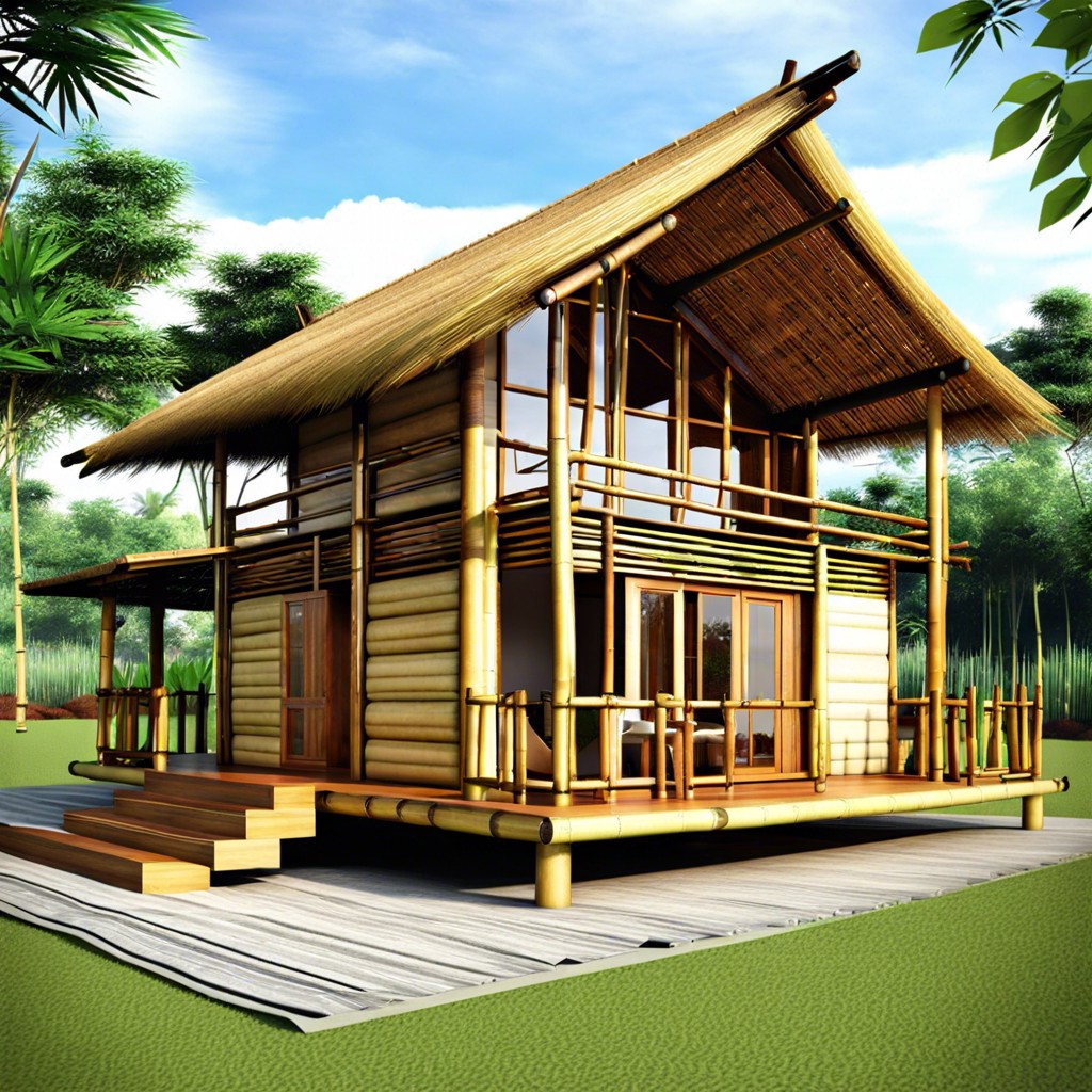bamboo tiny house on wheels