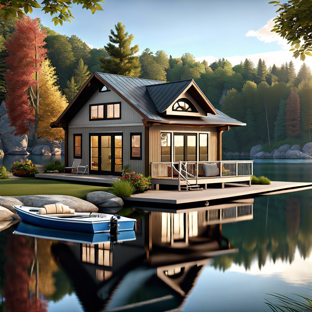 boathouse with living quarters