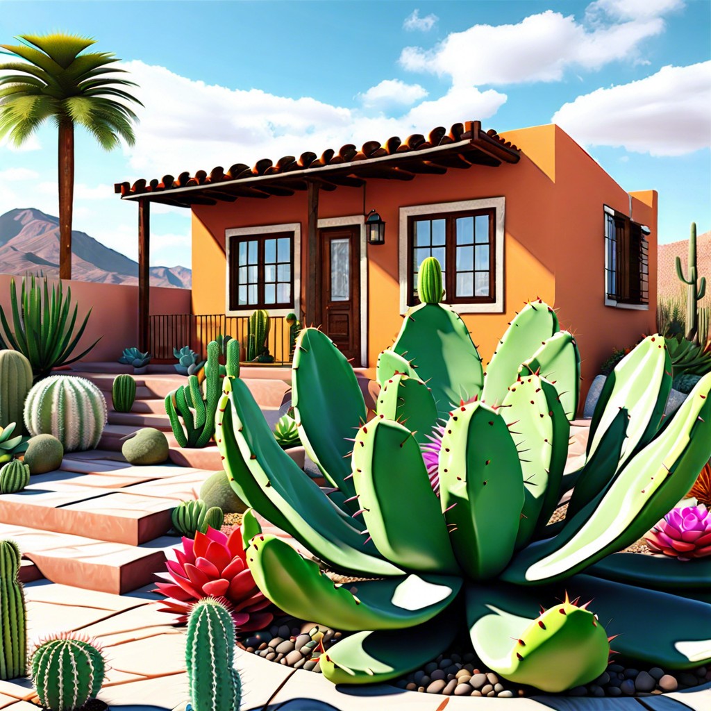 cactus and succulents landscaping