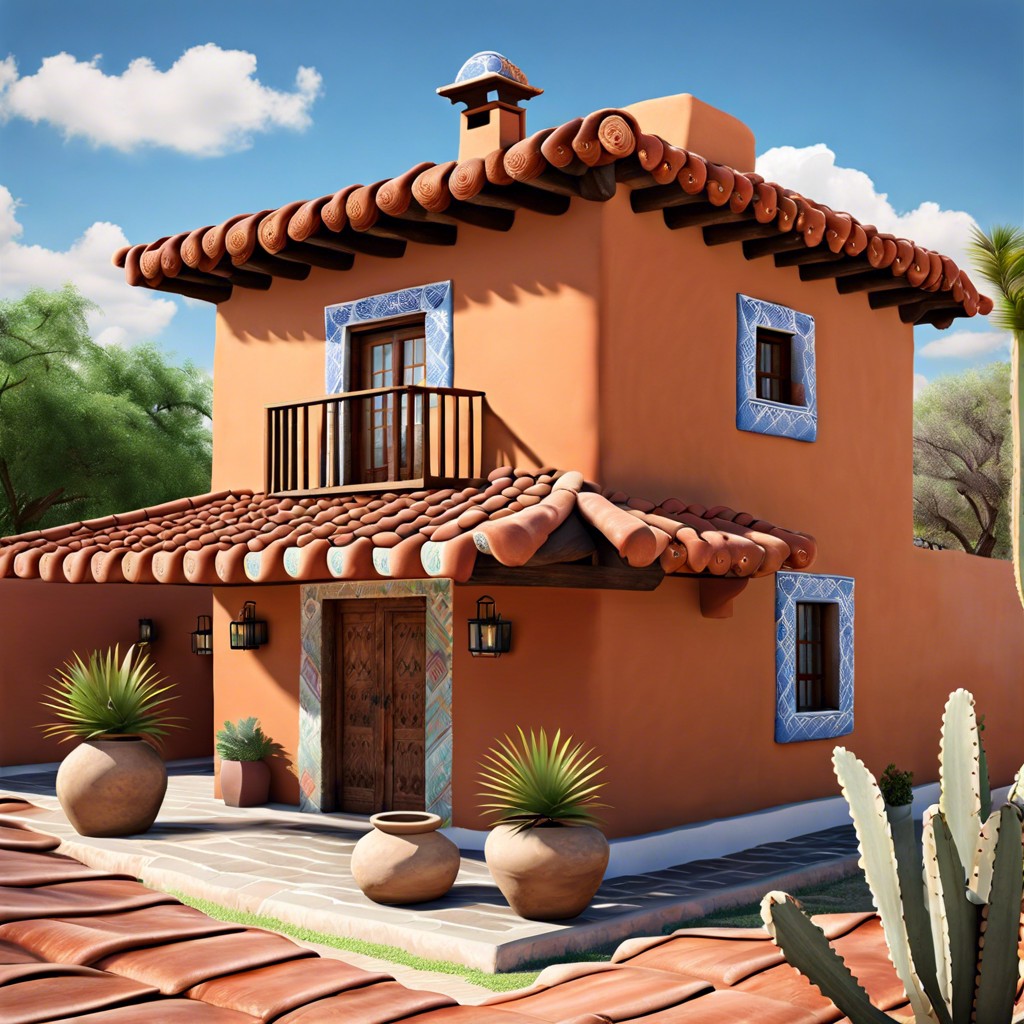 clay roofing tiles