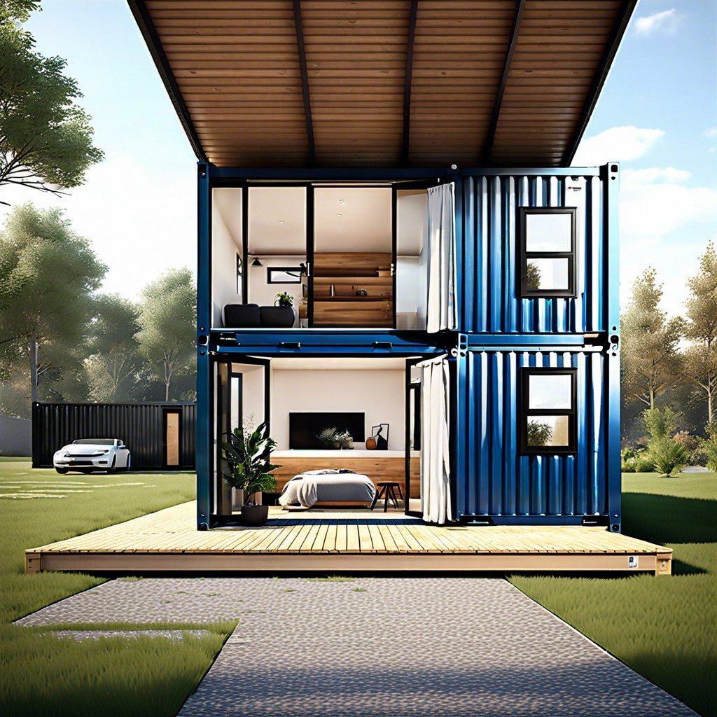 container treehouse retreat