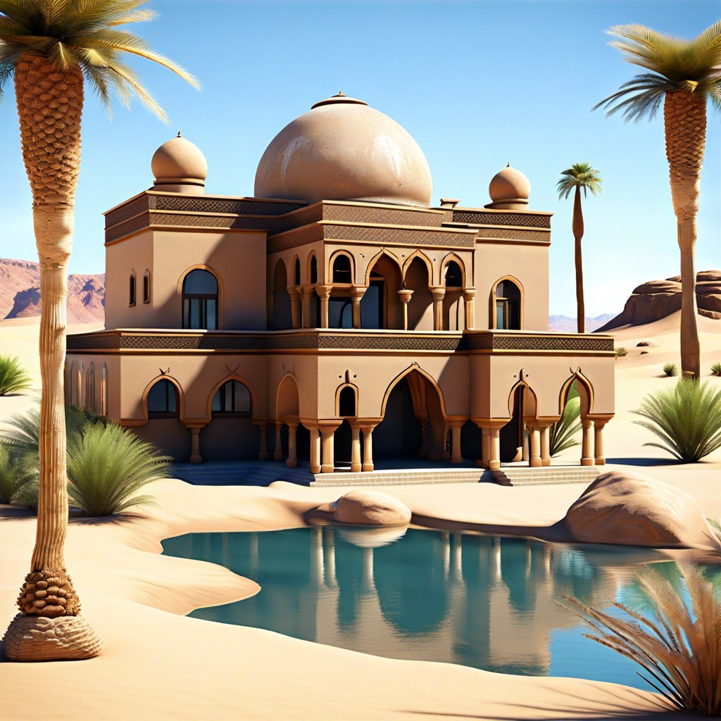 desert oasis palace