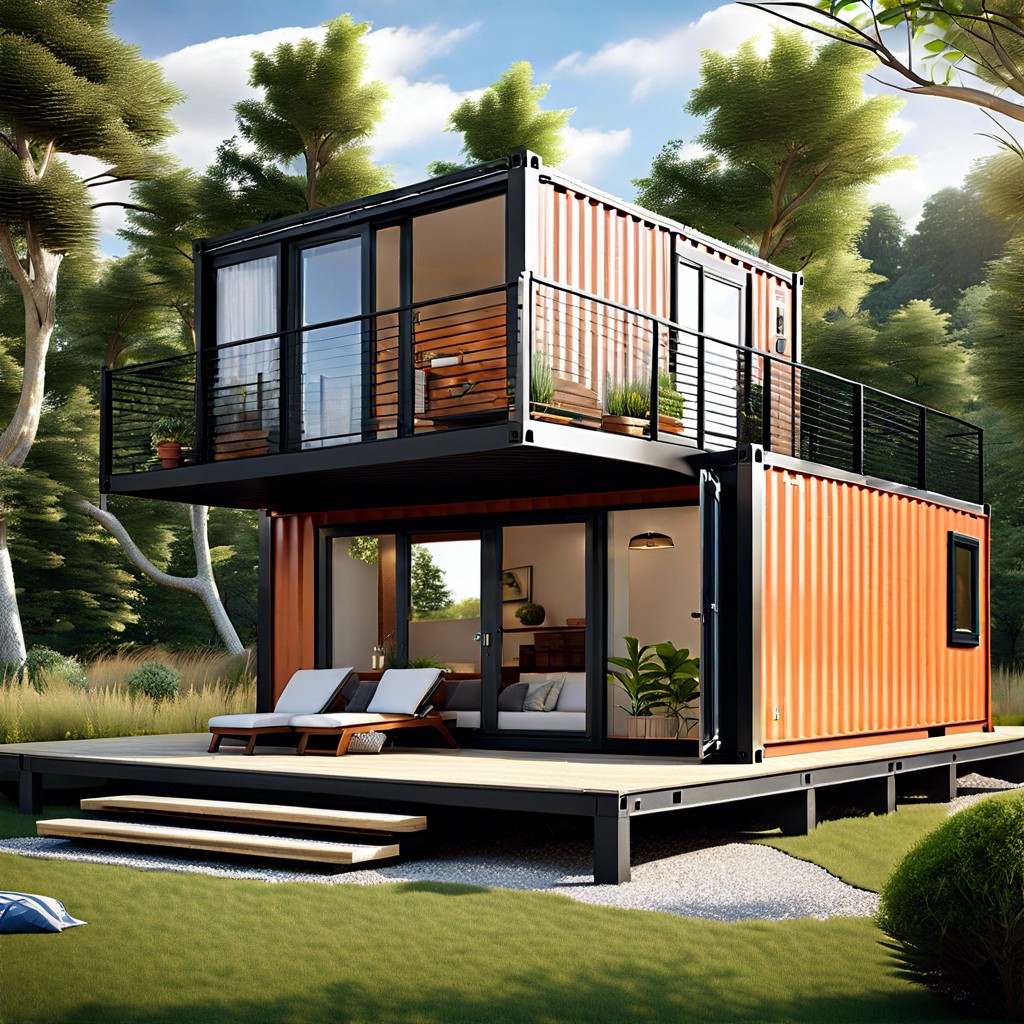 floating container houseboat