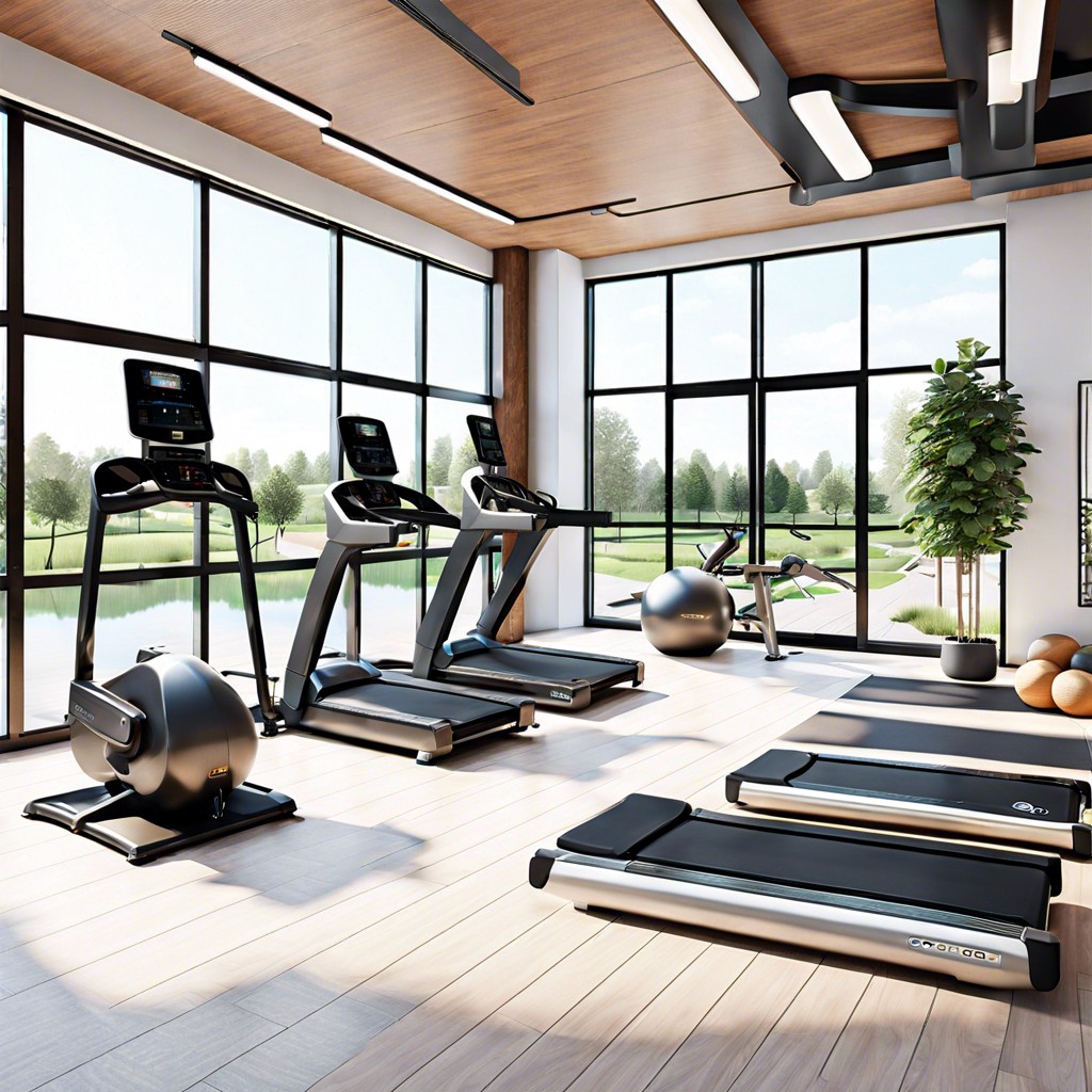integrated fitness centers