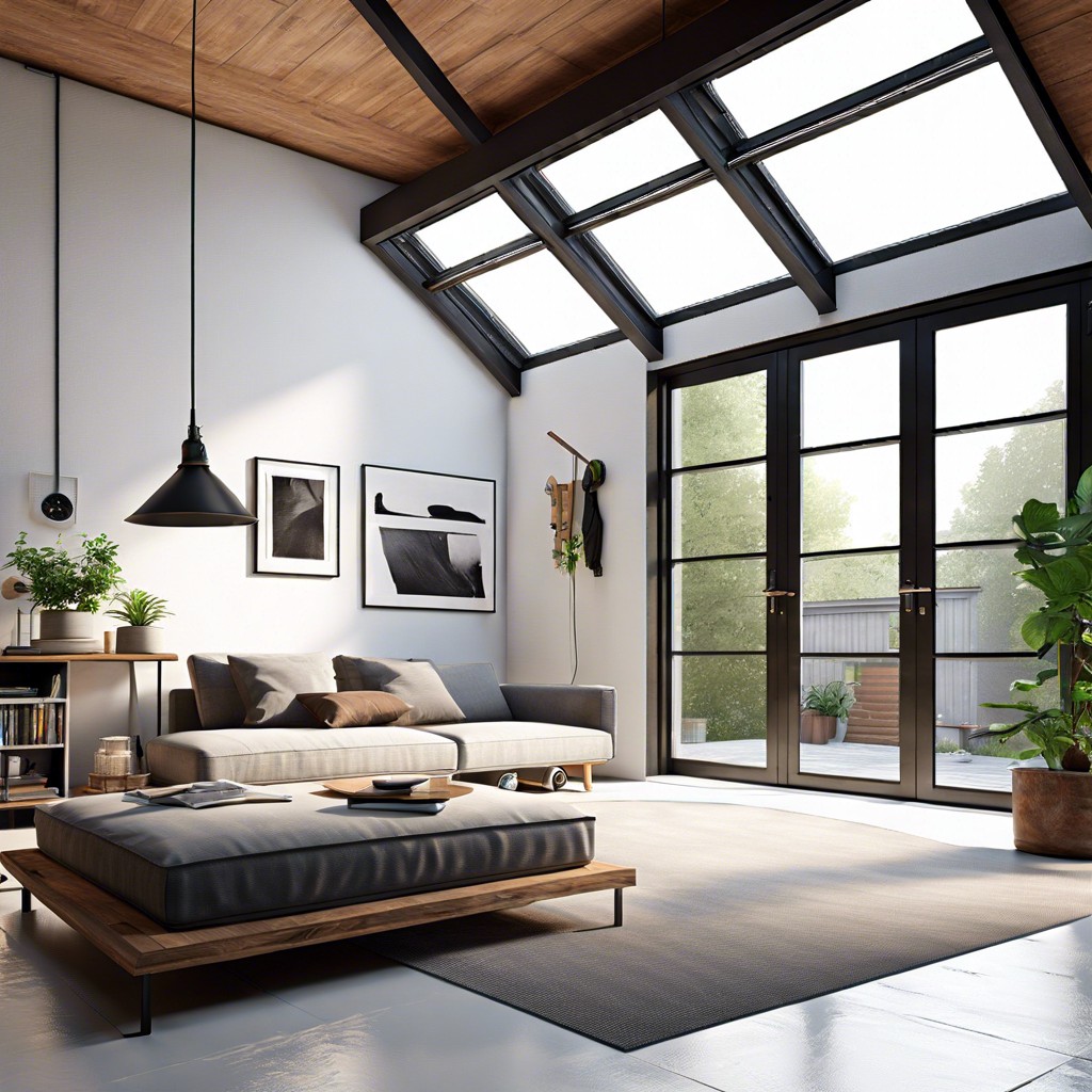 minimalist loft apartment