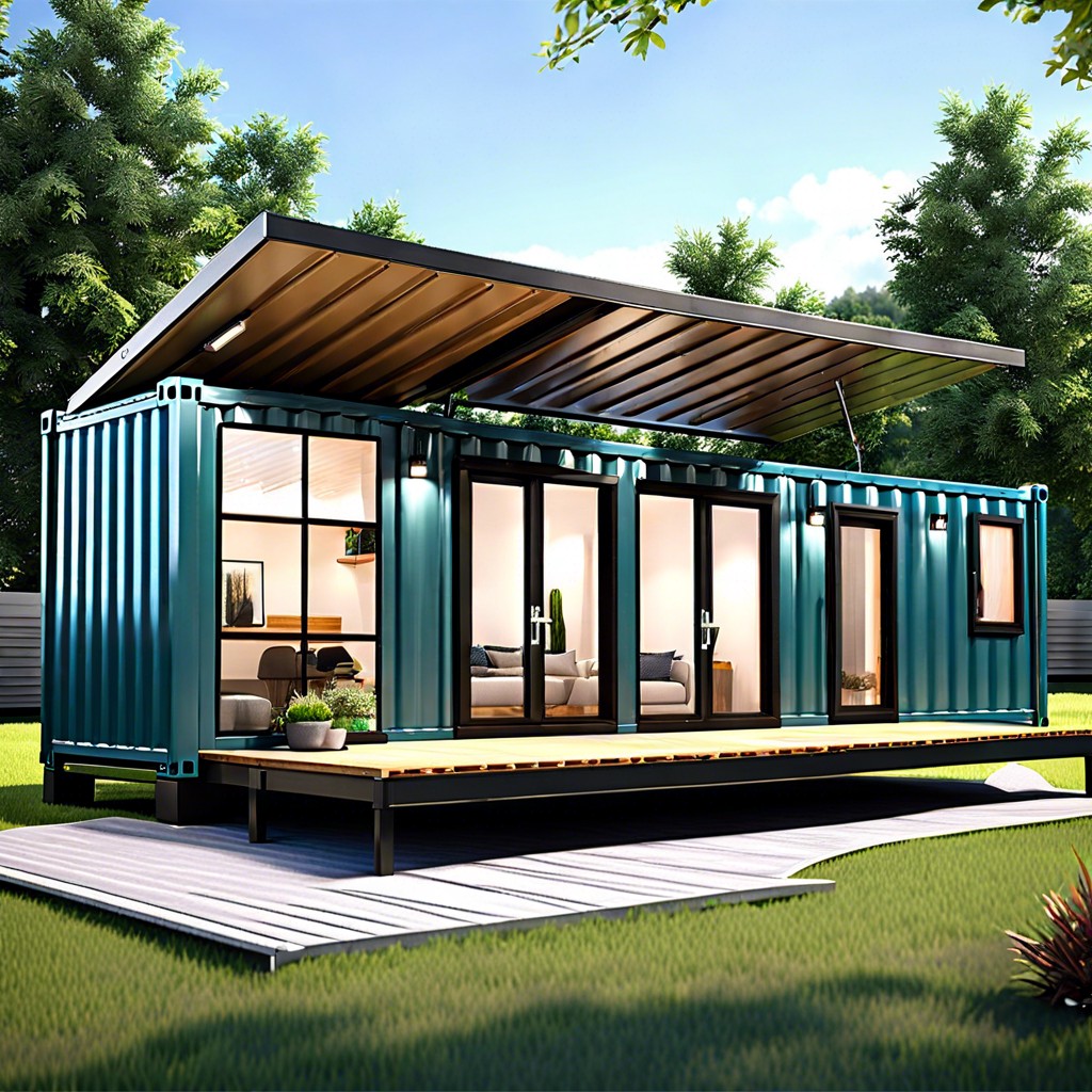 modular multi container home