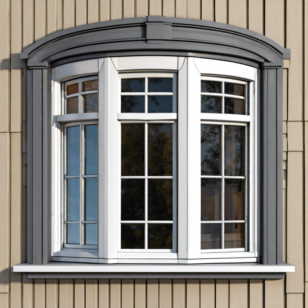 mullioned windows with slim profiles