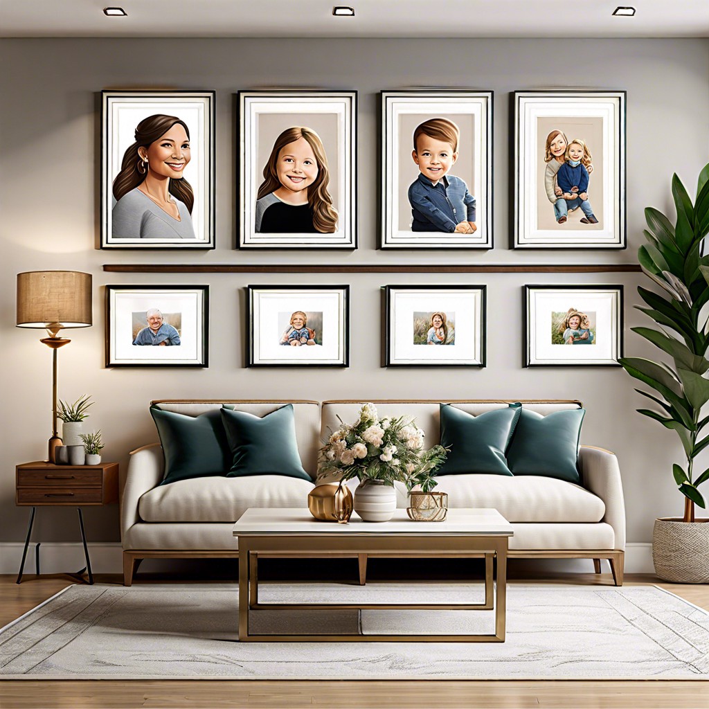 personalized family art gallery