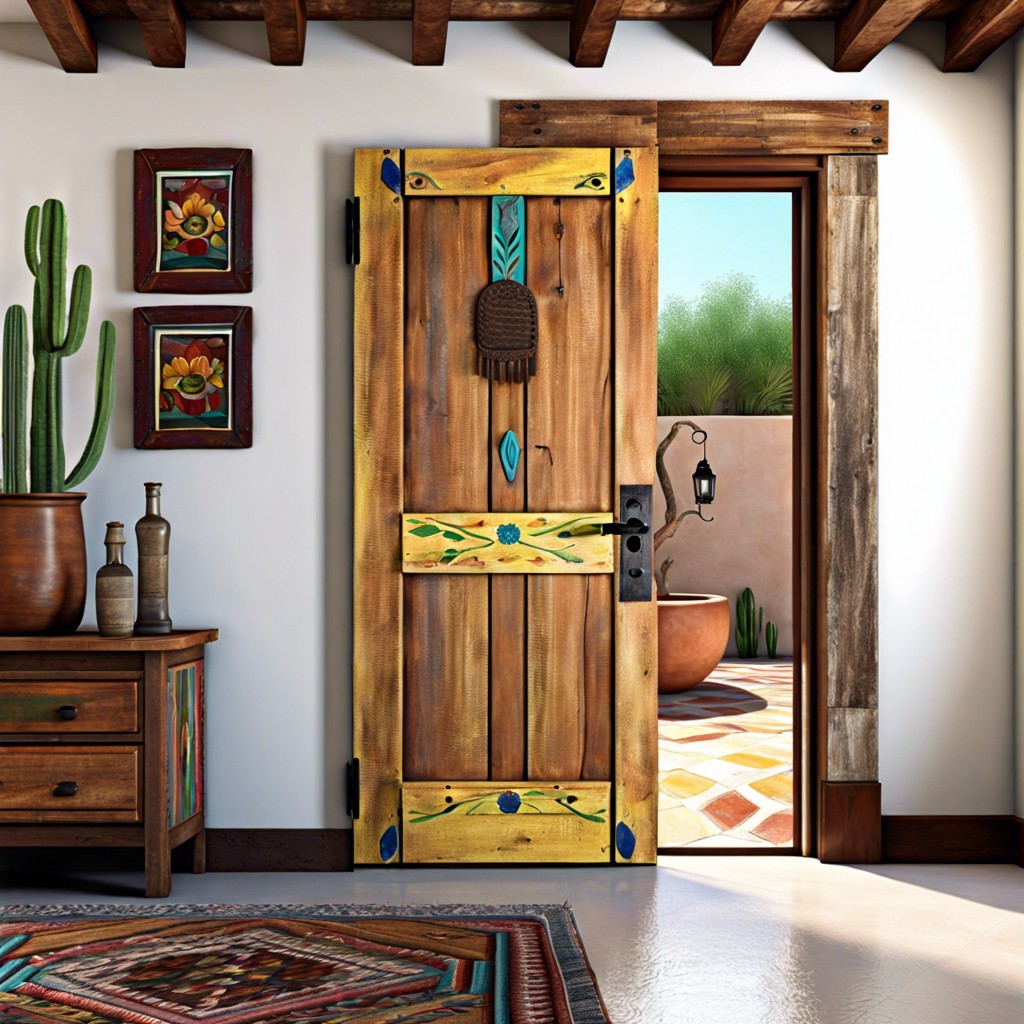 reclaimed wood doors