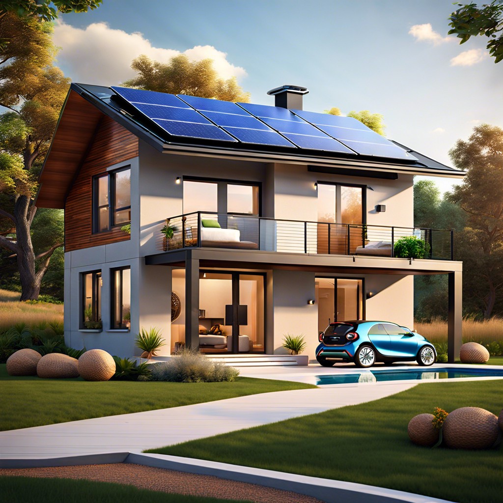 solar powered smart home