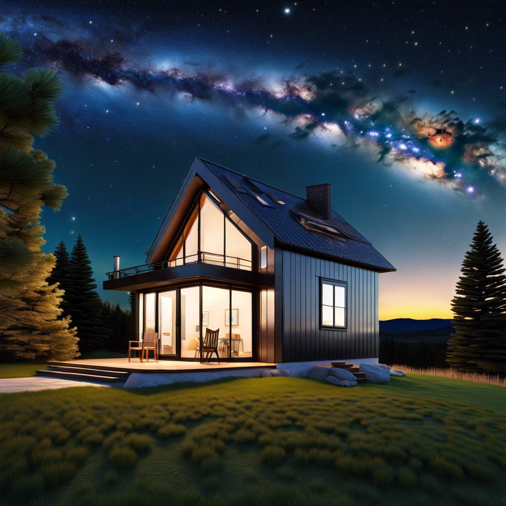 starry night observatory house