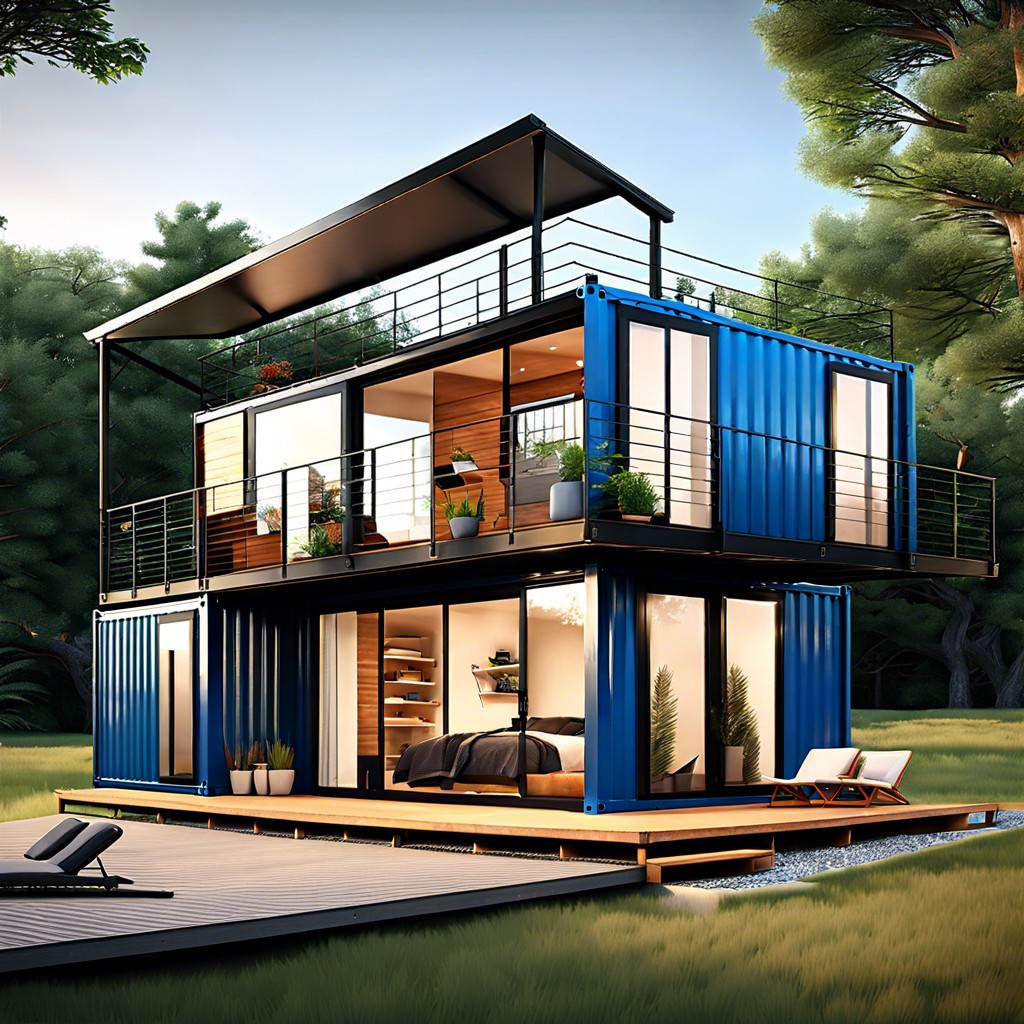treehouse container lodge