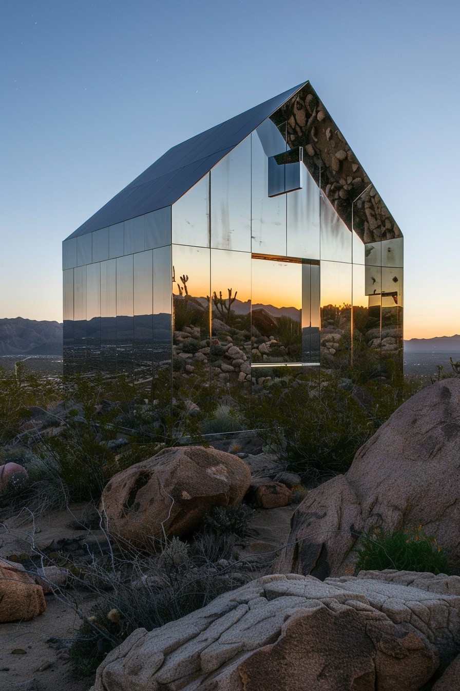 mirror house