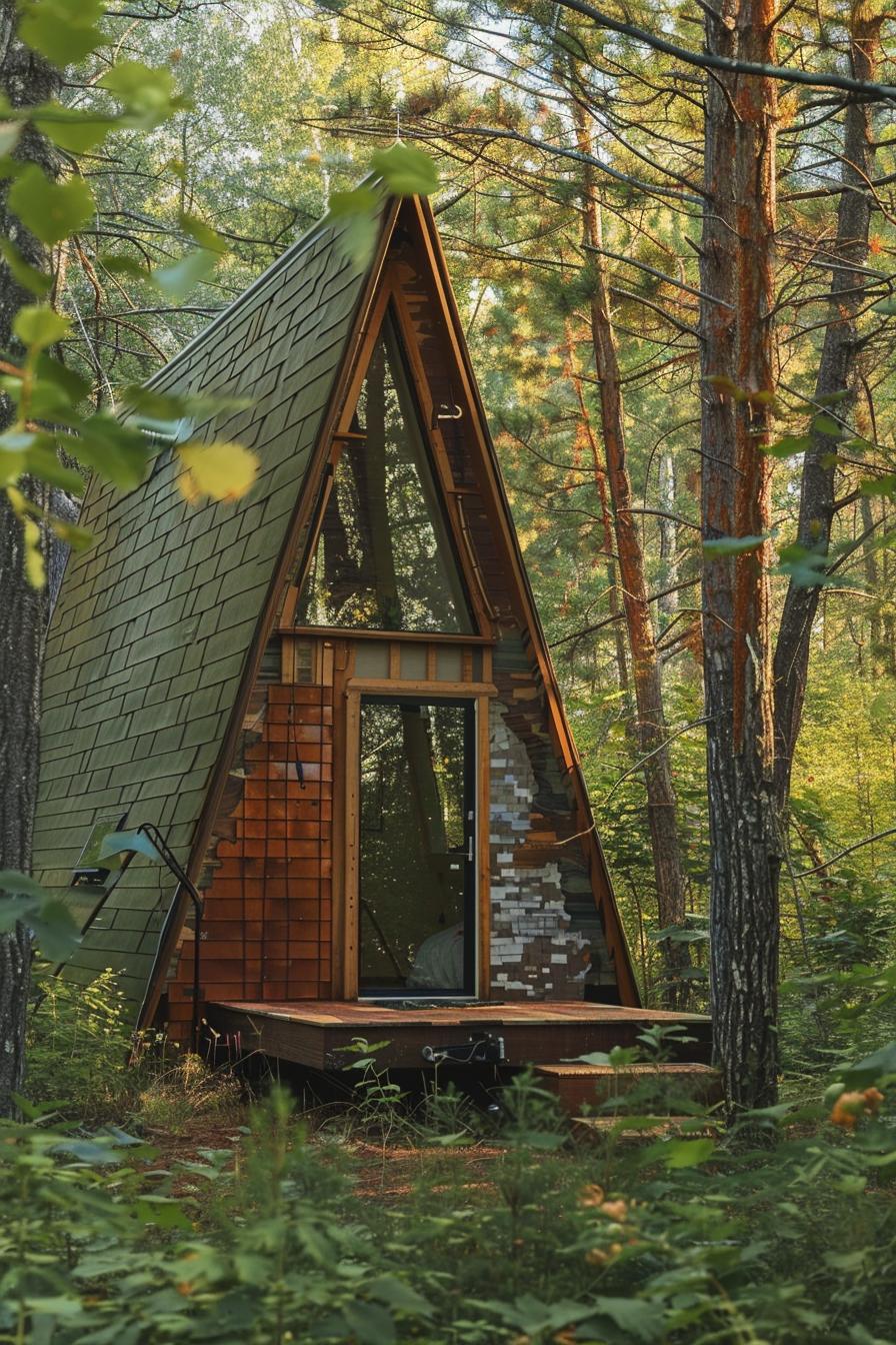 forest cabin on wheels