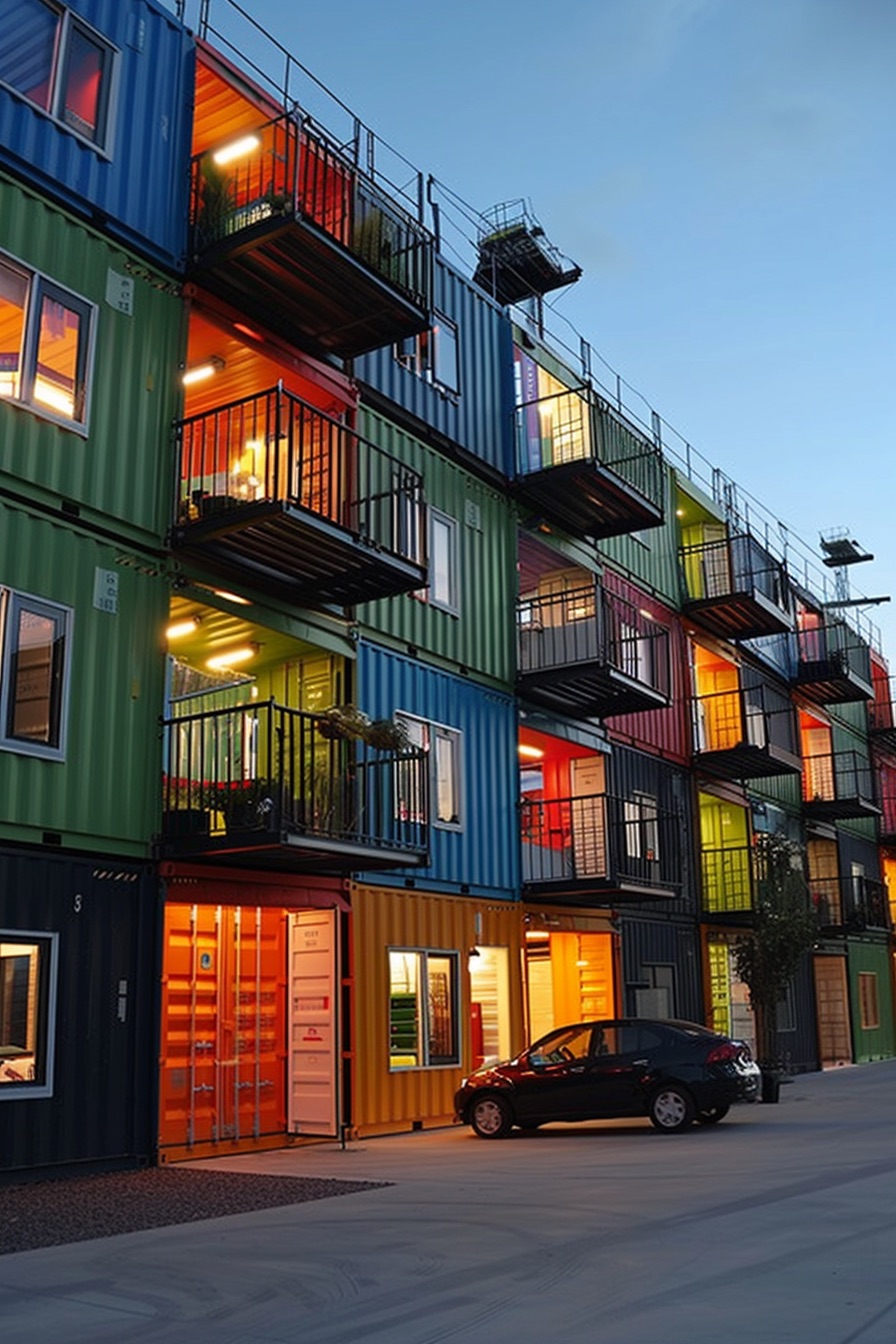 shipping container condos