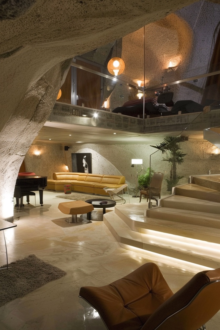 underground cave home